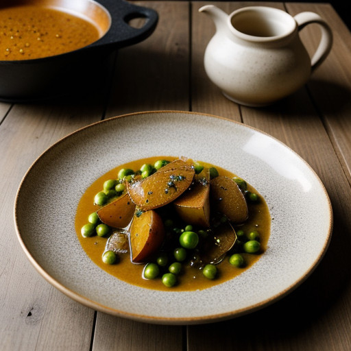 Potato & Pea Stew recipe image