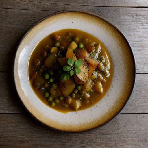 Potato & Pea Stew recipe image