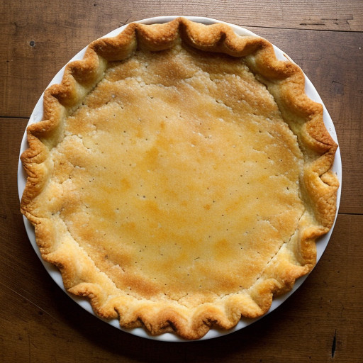 Potato Pie Dessert (Irish recipe image