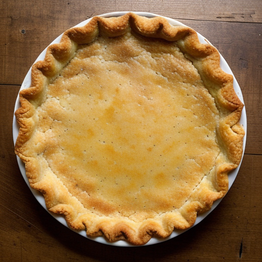 Potato Pie Dessert (Irish recipe image