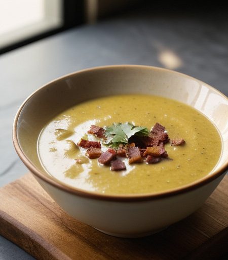 Potato Poblano Soup recipe image