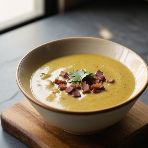 Potato Poblano Soup recipe image