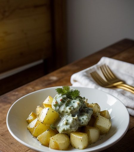 Potato Salad With Beer Dressing recipe image