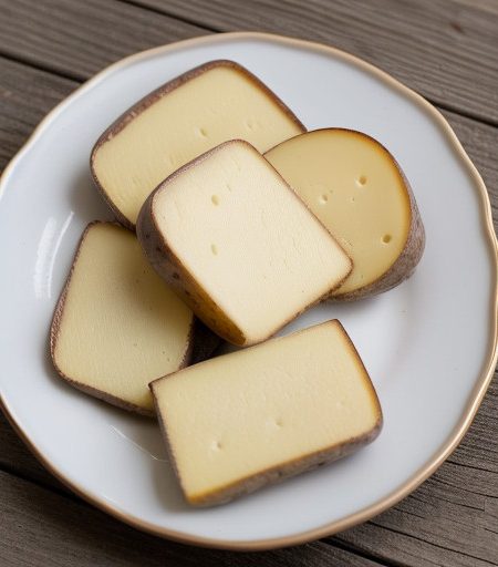 Potato Slices With Cheese recipe image