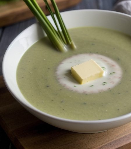 Potato-Sorrel Soup recipe image