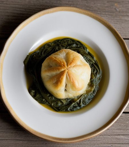 Potato-Spinach Puff recipe image