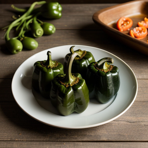 Potato-Stuffed Green Peppers (Vrg recipe image