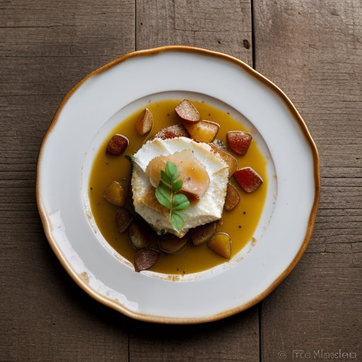 Potato Tatin With Brie & Prosciutto recipe image
