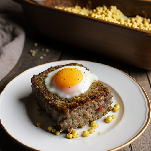 Potato Topped Meat Loaf recipe image