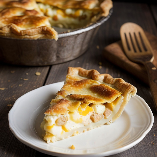 Potato and Bacon Pie recipe image