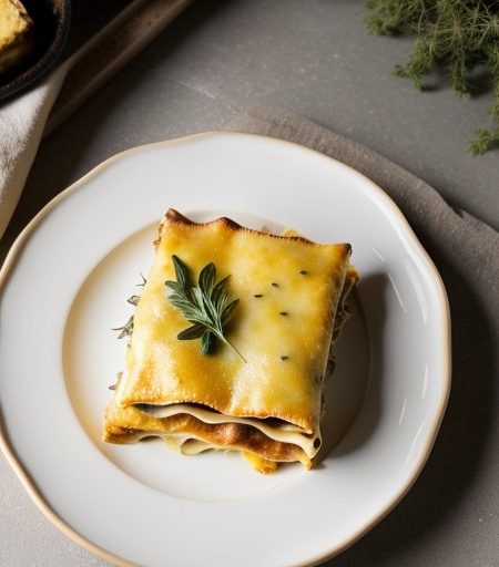 Potato and Cheese Lasagna recipe image