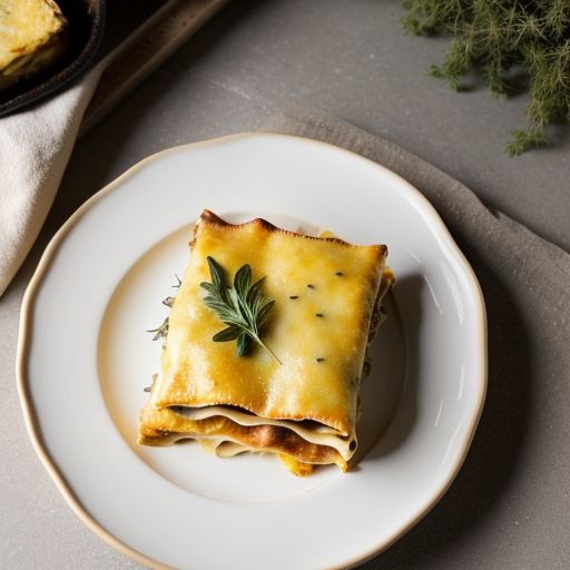 Potato and Cheese Lasagna recipe image