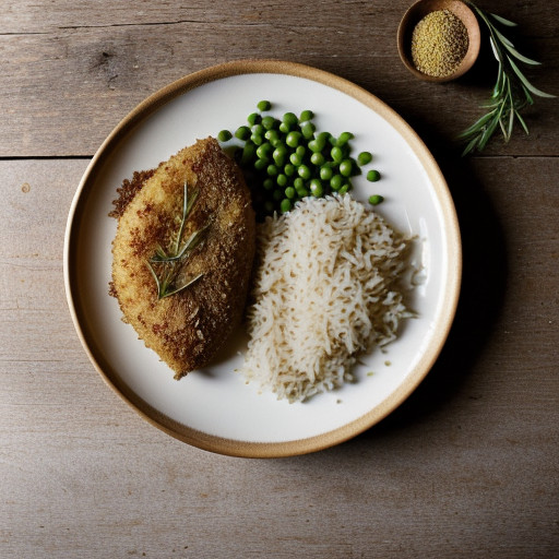 Potato and Rice Pilaf With Peas and Cumin recipe image