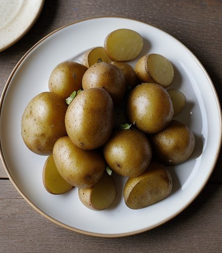 Potatoes~ Garlic recipe image