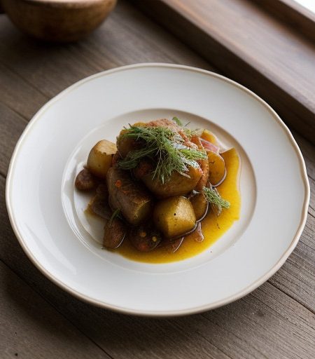 Potatoes Gremolada recipe image
