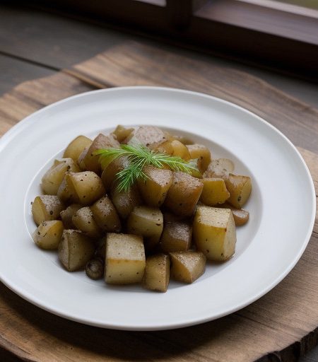 Potatoes Lyonnaise recipe image