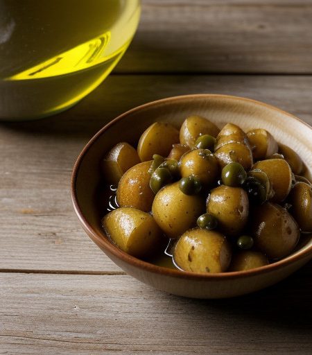 Potatoes & Onions in Sweet & Sour Sauce recipe image