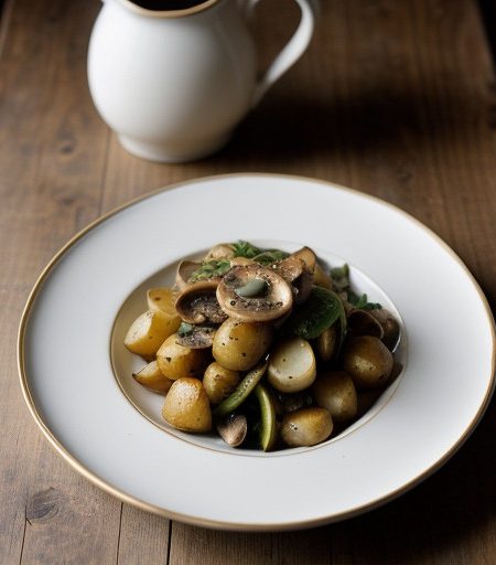 Potatoes Primavera recipe image