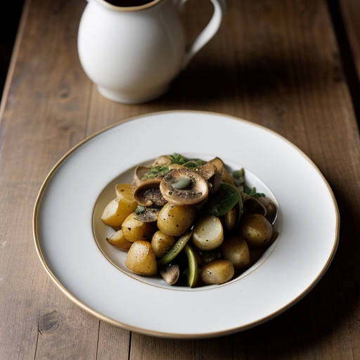 Potatoes Primavera recipe image
