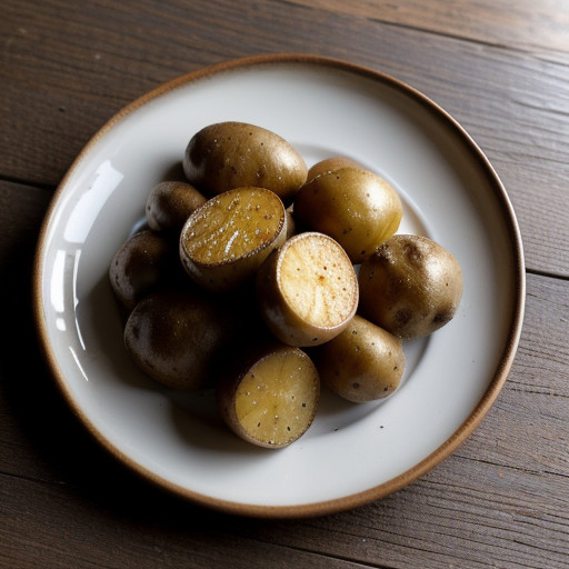 Potatoes With Black Pepper recipe image