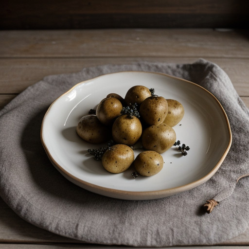 Potatoes With Juniper Berries recipe image