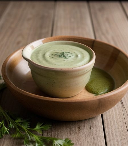 Potatoes With Parsley Sauce recipe image