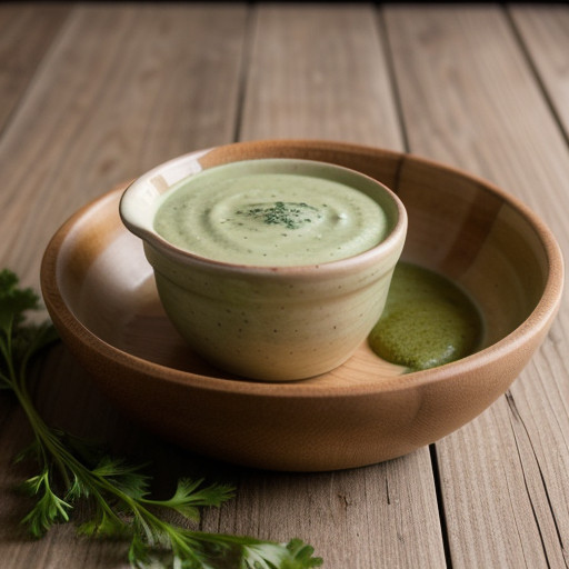 Potatoes With Parsley Sauce recipe image