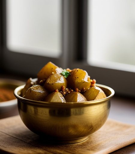 Potatoes in a Thick Sauce recipe image