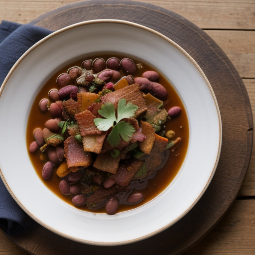 Potee of Bacon, Beans and Vegetables recipe image