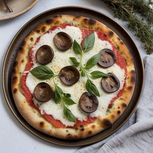 Potobello Pizzas recipe image