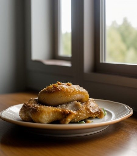 Poulet Au Champignon-Perdue recipe image