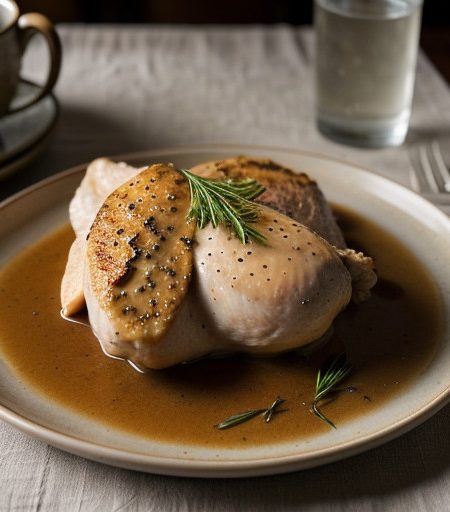 Poulet a l'INTRIGUE (Chicken recipe image