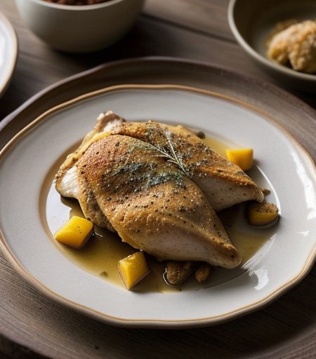 Poulet a l'INTRIGUE (Chicken recipe image
