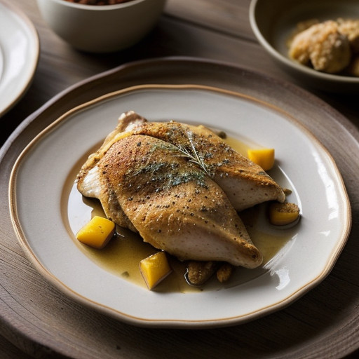 Poulet a l'INTRIGUE (Chicken recipe image