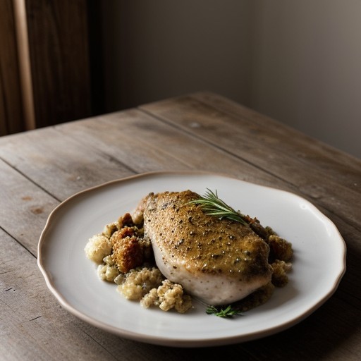 Poulet a l'Intrigue (Chicken recipe image