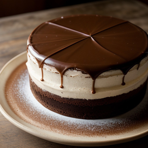 Pour La France's Fudge Caramel Cake - Express News recipe image