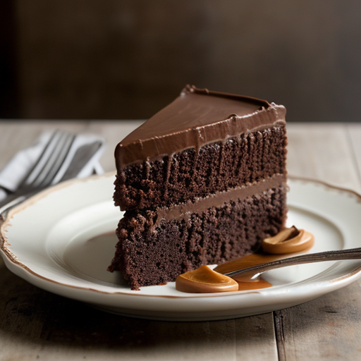 Pour La France's Fudge Caramel Cake - Express recipe image