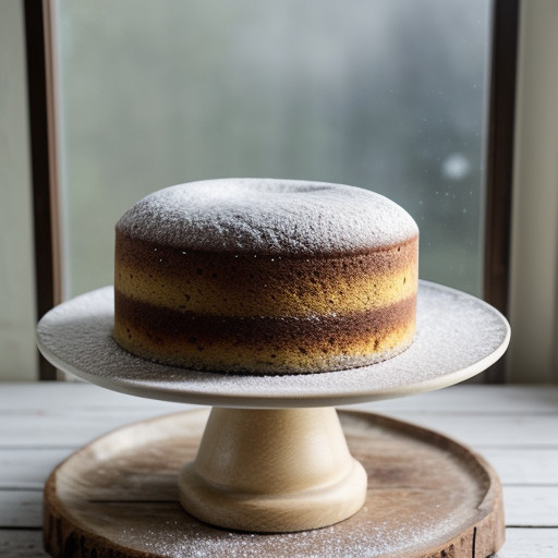 Powdered Sugar Pound Cake recipe image