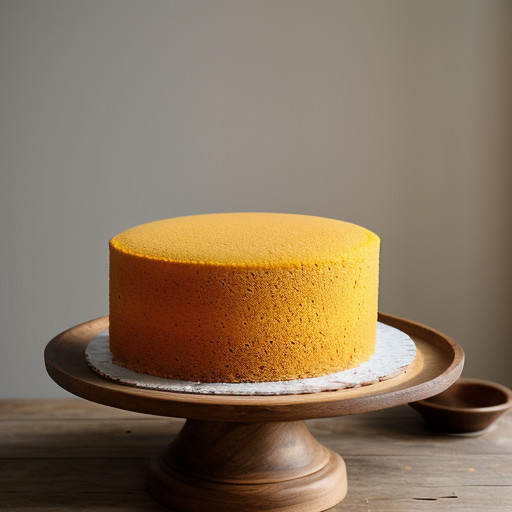 Powter Orange Sponge Cake recipe image