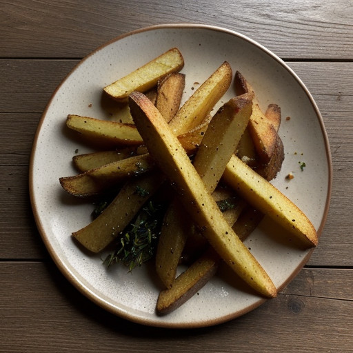 Powter Oven Roasted Fries recipe image