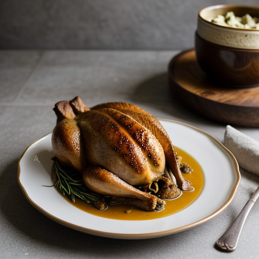 Prairie Roast Chicken recipe image