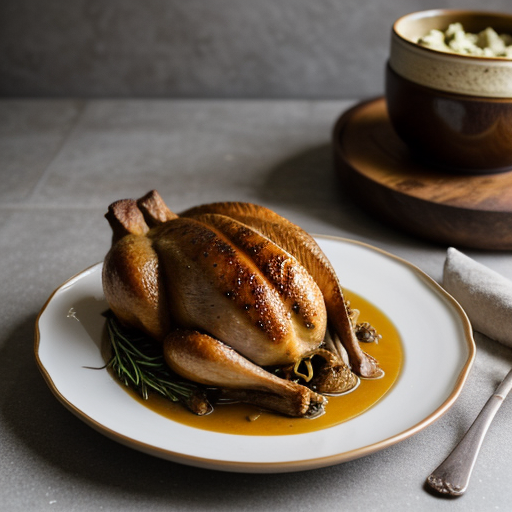 Prairie Roast Chicken recipe image