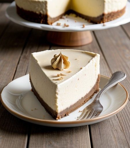Praline-Crunch Cheesecake recipe image