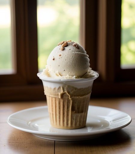 Praline Ice Cream ** recipe image