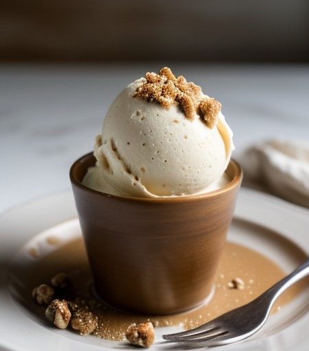 Praline Ice Cream recipe image