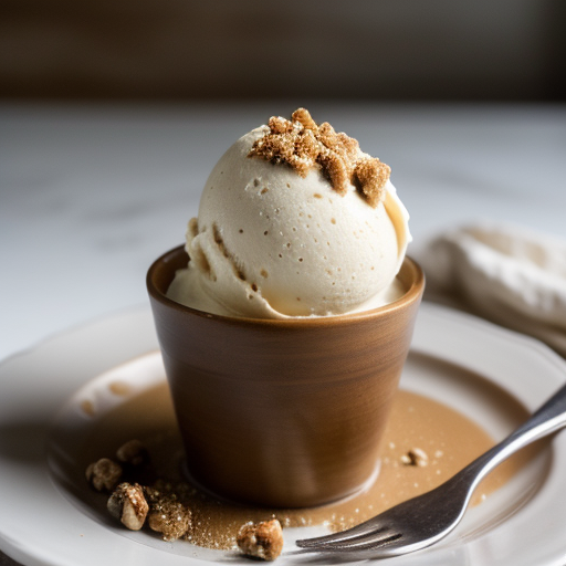 Praline Ice Cream recipe image