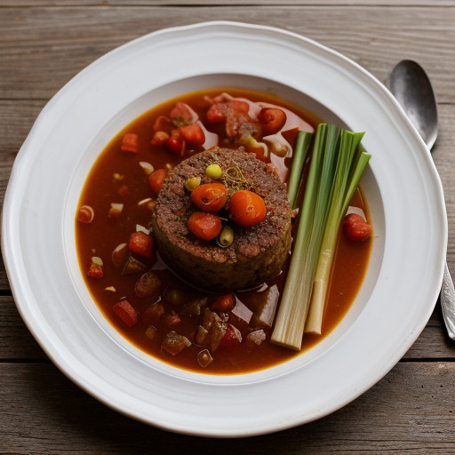 Prassa Me Domata (Leeks Stewed With Tomatoes recipe image