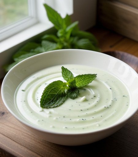 Prevention's Chunky Garden Yogurt Sauce (For recipe image