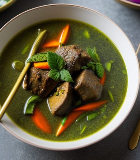 Prik Kaeng Kiao Wan (Green Curry-Sweet/Hot recipe image