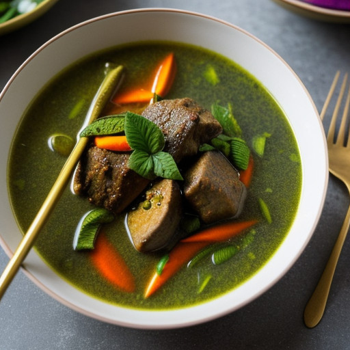 Prik Kaeng Kiao Wan (Green Curry-Sweet/Hot recipe image